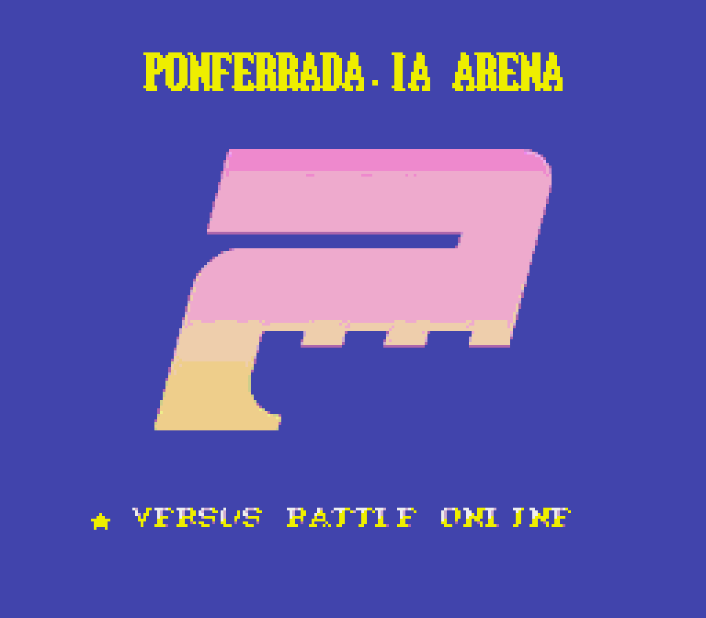 Menú VERSUS BATTLE ONLINE de PONFERRADA.IA ARENA